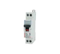 Disjoncteur DNX³ 4500 - vis/vis - U+N 230V~ 20A - 4,5kA - courbe C - 1 module