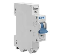 EATON DISJONCTEUR MODULAIRE PH/N - Blanc - MANETTE BLEUE - 1P+N / 20 A - COURBE C - Raccordement direct sans vis 109131 (PLGC4-C20/1N)