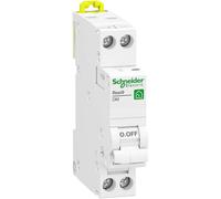 Schneider Electric - Disjoncteur modulaire Resi9 R9PFD625 1P+N 25A Courbe D peignable
