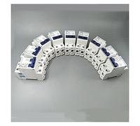 Disjoncteur 2P AC MCB TOB1-63 Type C 230/400V ~ 50HZ/60HZ Mini disjoncteur 6A 10A 16A 20A 25A 32A 40A 50A 63A(2P 32A)