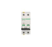 Disjoncteur 2P B 25A 6kA AC iC60N-B25-2 Acti9 A9F03225