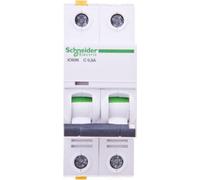 Disjoncteur 2P C 0,5A 6kA AC iC60N-C0,5-2 A9F04270