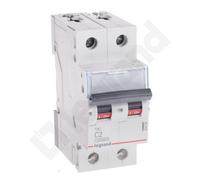 Disjoncteur 2P C 2A 10kA AC S312 TX3 Legrand 404198