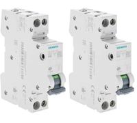 Disjoncteur 32A Ph+N courbe C 4.5kA 230V (Lot de 2)