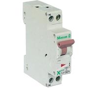 Eaton Disjoncteur modulaire PLG4-C32/1N 1P+N 32A Courbe C blanc manette violette raccord à vis