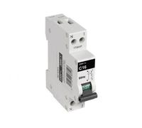 Disjoncteur 3KA - 1 module - PH+N - 16A - gris DEBFLEX