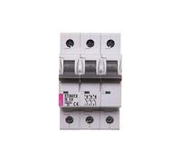Disjoncteur 3P B 10A 6kA AC ETIMAT 6 002115514 eti-polam 3838895258742
