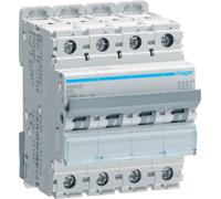 Disjoncteur 3P+N, 10 kA, courbe de déclenchement de type B, 32 A, 4 modules