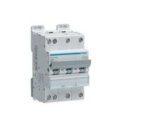 Disjoncteur 3PN 610kA courbe C 20A 3 modules