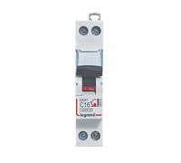 Legrand Disjoncteur DNX³ Phase+Neutre 230V 16A Courbe C 3000A Bornes à vis Fabriqué en France