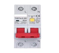 Disjoncteur à courant résiduel ca 220V 110V 10A 16A 20A 32A 40A 63A 30mA 15mA, Protection contre les fuites