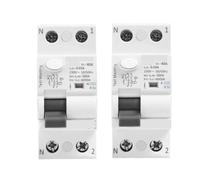 Disjoncteur À Courant Résiduel, Compatible Avec GEYA | RCCB magnétique ELCB avec courant résiduel 30MA Circuit de type AC et de type A(TYPE A,2P 40A 300mA(0.3A))