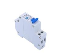Disjoncteur à courant résiduel DZ47LE-32 18MM 10A 16A 20A 25A 32A 1P + N 6KA avec protection contre les surintensités et fuites 30mA(10A)