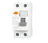 Disjoncteur à courant résiduel électromagnétique AC, 2P 4P 40A 63A 30mA 100mA 300mA, disjoncteur différentiel