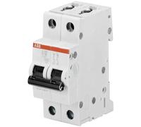 ABB Disjoncteur miniature S202-B6 – 2 pôles Type B 6 A 6/10 kA (2CDS252001R0065)