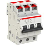Disjoncteur ABB S203S-B10, caractéristique B, 6 kA, 10 A, tripolaire