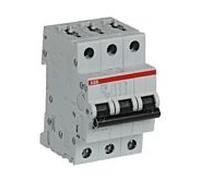 ABB Disjoncteur S203-C16 2CDS253001R0164 C 6 kA 16 A triphasé