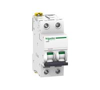 Schneider Electric Disjoncteur Acti9 iC60N A9F75210 2P 10A Courbe D 400Vca 6000A/10kA