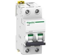 Disjoncteur ACTI9 iC60N 2P courbe D 16A - SCHNEIDER ELECTRIC - A9F75216 Noir G
