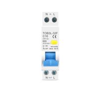 Disjoncteur automatique différentiel à courant résiduel 1P + N 6KA, protection contre les fuites de surintensité, 18MM 230V 50/60Hz
