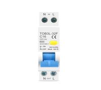 Disjoncteur automatique différentiel de courant résiduel 1P + N 6kA, Protection contre les fuites de courant, 18MM 230V 50/60Hz