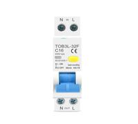 Disjoncteur automatique différentiel de courant résiduel 1P + N, Protection contre les fuites de surintensité, 18MM 230V 50/60Hz