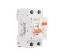 Disjoncteur automatique résiduel de Type A 1P + N avec Protection contre les fuites de surintensité 6KA 2P DPN 30mA EKL13(60A)