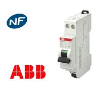 ABB Asea Brown Boveri Ltd Disjoncteur modulaire SN201SL 1P+N 16A Courbe C 4500A/6kA Peignable Auto