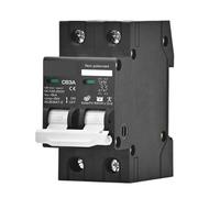 Disjoncteur basse tension AC DC 2P, courbe C 16A 20A 25A 32A 40A 50A 63A, protecteur de batterie de panneau solaire, DC100V 150V 200V 250V