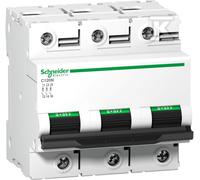 Schneider Electric Disjoncteur de protection de circuit C120N, 3P, 80A, caractéristique B, 10kA A9N18349