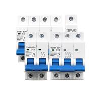 Disjoncteur CA TOB1-63H Courbe C 230/400V~ 50/60Hz | Mini disjoncteur 1P 2P 3P 4P 3A 6A 10A 16A 20A 25A 32A 40A 50A 63A(2,50A)
