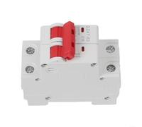 Disjoncteur CC 2 pôles 500 V solaire PV type C Mcb avec étui ignifuge en nylon pour protection contre les surcharges et les courts-circuits dans les panneaux d'alimentation commerciaux 10 A (2P 16A)