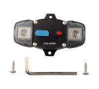 Disjoncteur CC 250 A pour circuits d'alimentation de 12 V à 48 V avec déclenchement activé par minuterie et réinitialisation manuelle pour camping-cars, bateaux