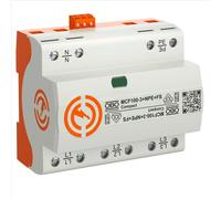 Disjoncteur combiné OBO Kombiableiter MCF100, type 1+2, 3+N/PE, 255V, 25kA, avec signalisation à distance, 1 pièce.