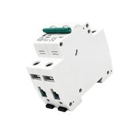 Disjoncteur Commutateur De Transfert Automatique MCB Sur Rail DIN, Disjoncteur Câblage Solaire 1000V DC, Connecteur Photovoltaïque Différentiel, Mini Circuit 2P Atorch(25A)