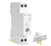 Disjoncteur Connecté WIFI 16A Interrupteur-D' Éclairage-Connecté-Intelligent, Compatible Alexa Google Assistant, Tuya/Smart Life,Rail DIN,Commande Vocale,Mesure Énergie,Minuterie,Protection Surcharge