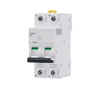Disjoncteur DC IC65N-DC 1P 2P, interrupteur d'air C65N-DC C10A 16A 20A 63A, idéal for la Protection des circuits Stable(1P,16a)