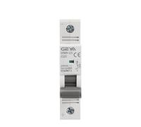 Disjoncteur DC MCB 80A 100A 125A 6KA 1p 250VDC Mini disjoncteur Din Rail Gym9-125(80a)
