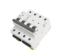 Disjoncteur DC MCB 80A 100A 125A 6KA 4P 1000VDC Mini disjoncteur Rail Disjoncteurs GYM9-125 1Pcs(100A)