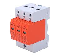 Disjoncteur de dispositif de protection contre les surtensions, 3P AC420V 20-40KA, protecteur de surtension, SPD installé sur rail mural pour le tableau électrique domestique, pr