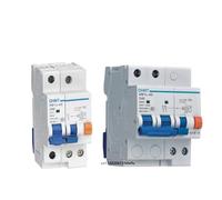 Disjoncteur de fuite NB1L-40 1P + N 2P, interrupteur différentiel électromagnétique RCBO Type C 10A 16A 20A 25A 40A(1PN,10A)