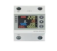 Disjoncteur de mesure de commutateur GPS8-09/10, avec courant de tension et Protection contre les fuites, 63A 80A AC220V