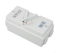Disjoncteur de moteur à 4 broches IP65 étanche, 20 A/35 A/63 A 440 V CA, contacts en cuivre argenté pour industrie, agriculture et transport, isolation sûre (20 A)