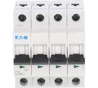 Disjoncteur de protection de circuit 4P C 4A 6kA AC PL6-C4/4 166527