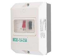 Disjoncteur de protection moteur, indice de protection IP55, 1,6-2,5A, 220V/380V, boîtier en ABS
