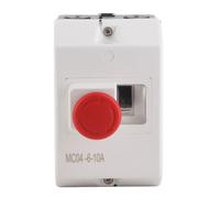 Disjoncteur de Protection Moteur IP55, Interrupteur de Type Bouton étanche avec Arrêt D'urgence 6-10A 230/240V 400/415V 500V 690V