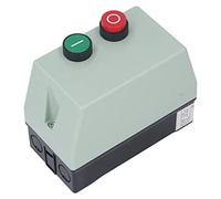 Disjoncteur de protection moteur, monophasé, 220-230V, IP55, 2,2 kW, 7-10 A, couleur verte