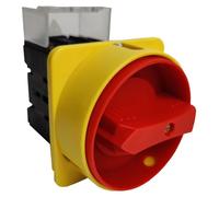 Disjoncteur de séparation PCE 63A, 3 pôles, version encastrée, indice de protection IP65, référence ML2-063-1850-HS, numéro de série 7514