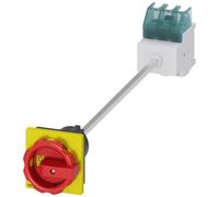 Disjoncteur de surcharge Siemens 3LD, bouton d'arrêt d'urgence, indice de protection IP65