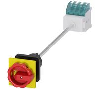 Disjoncteur de surcharge Siemens 3LD, bouton d'arrêt d'urgence, indice de protection IP65